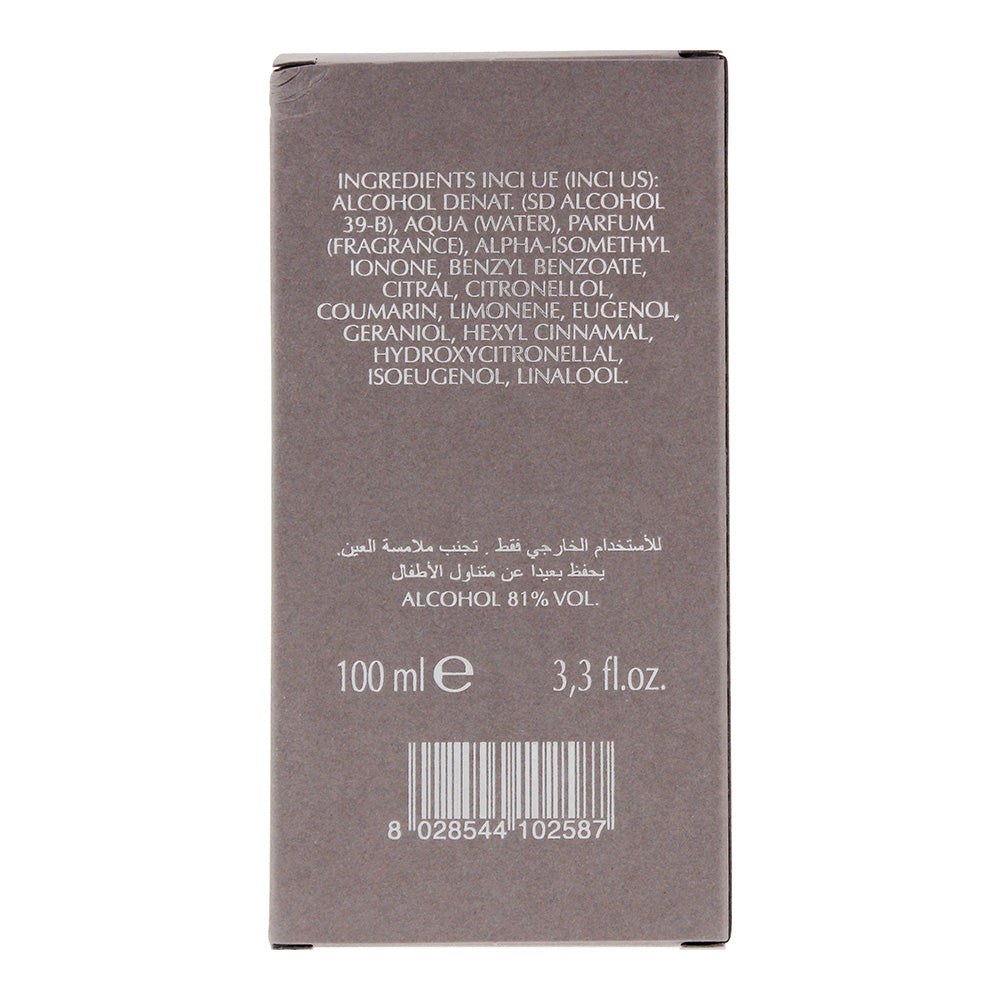 Lorenzo Villoresi Theseus Eau de Toilette 100ml - Ingredients