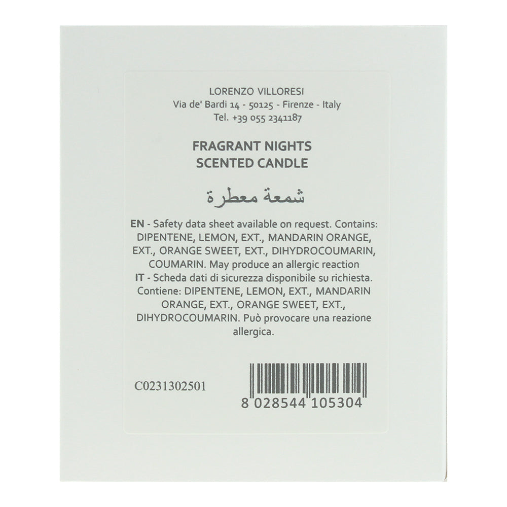 Lorenzo Villoresi Fragrant Night Candle 190g