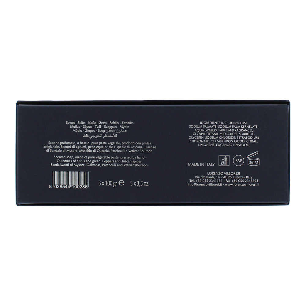 Lorenzo Villoresi Uomo Soap 3 x 100g