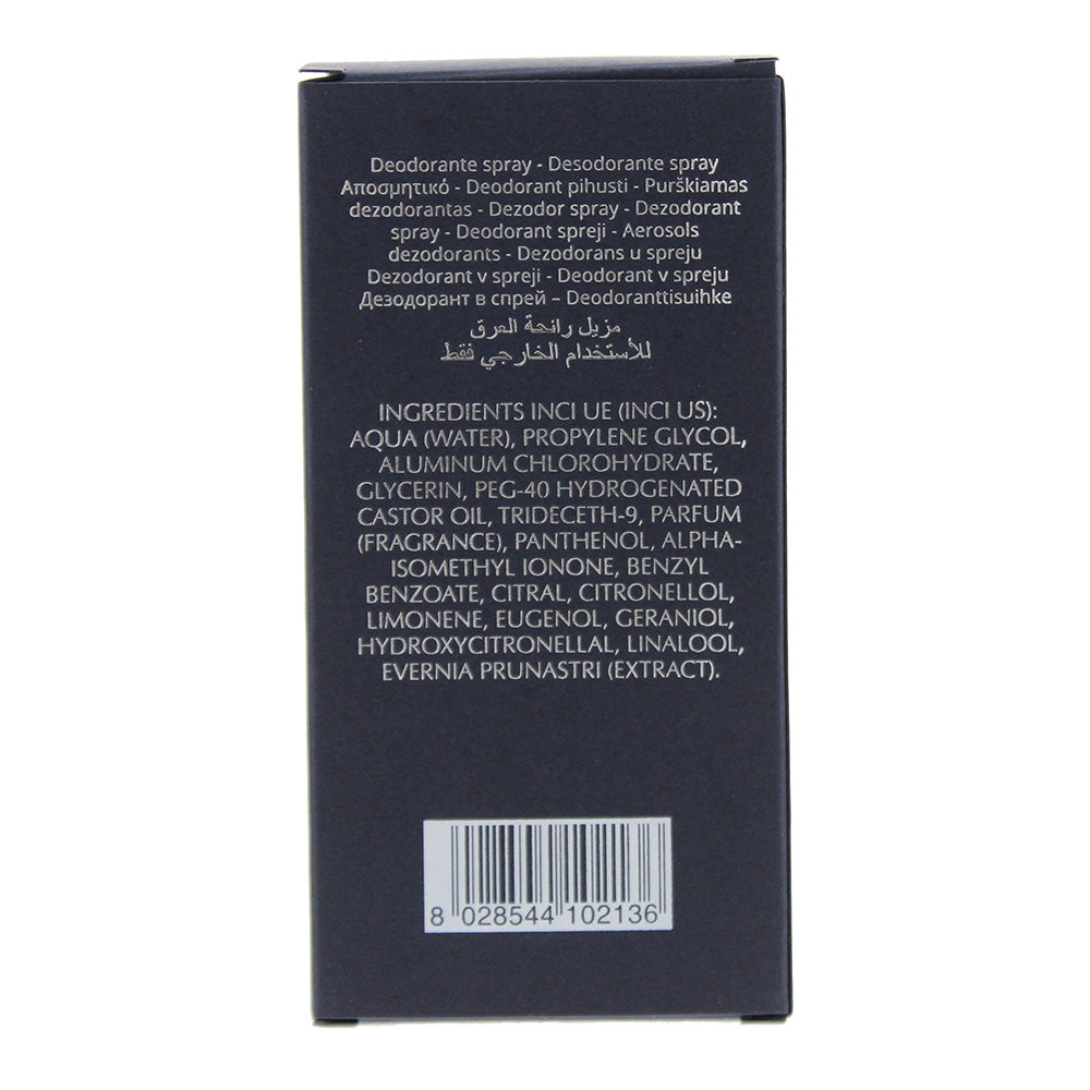 Lorenzo Villoresi Uomo Deodorant Spray 100ml - Ingredients