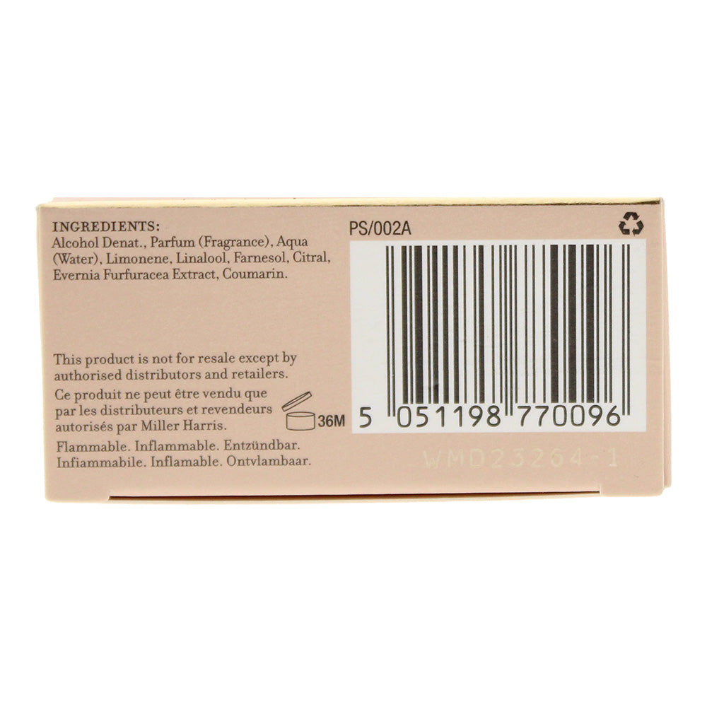 Miller Harris Peau Santal Eau de Parfum 50ml - Ingredients