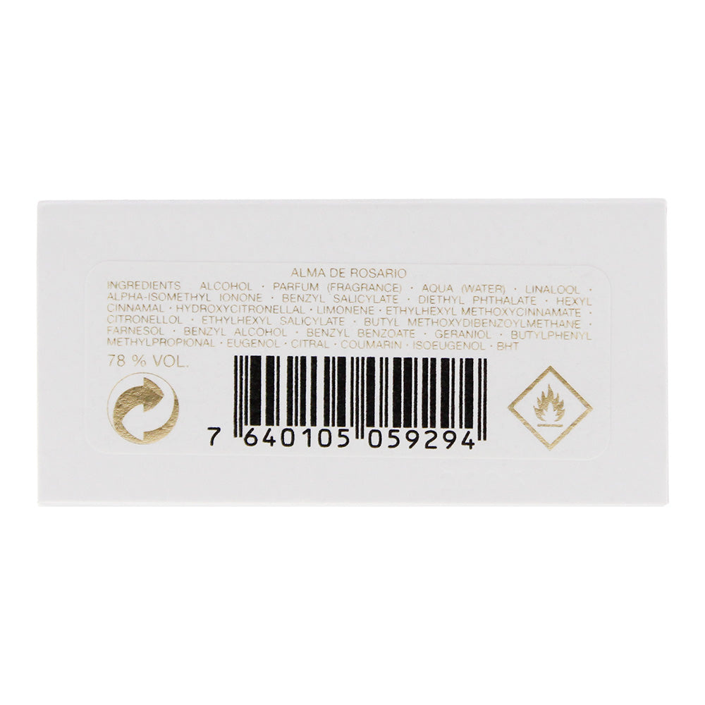 Mizensir Alma De Rosario Eau de Parfum 100ml - Ingredients