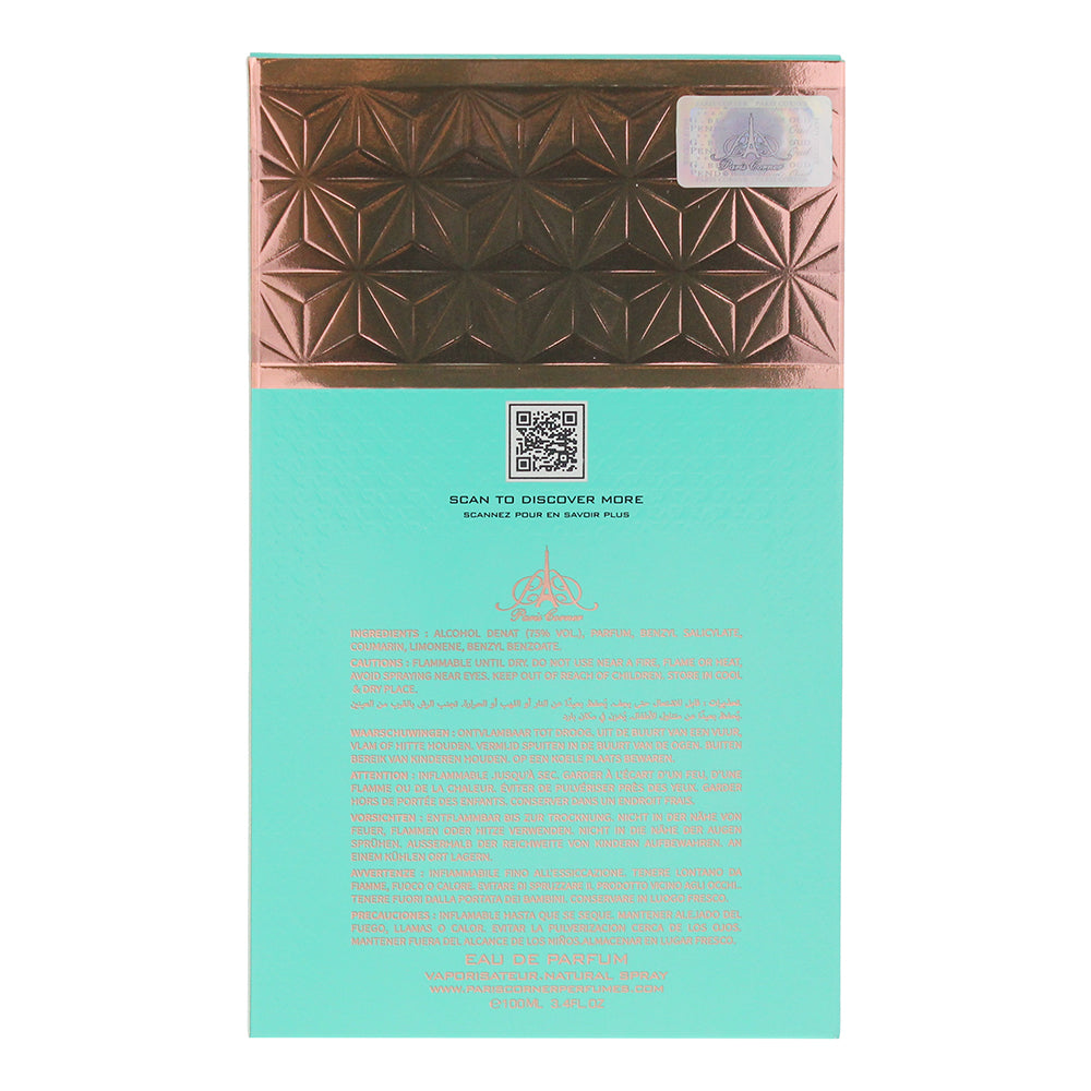 Paris Corner Minya Eau de Parfum 100ml - Ingredients