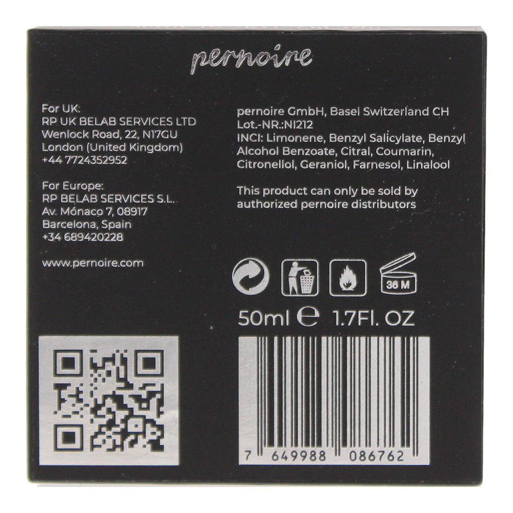 Pernoire Naki Extrait de Parfum 50ml - Ingredients