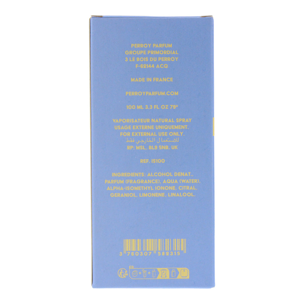 Perroy Ivorysky Eau de Parfum 100ml - Ingredients