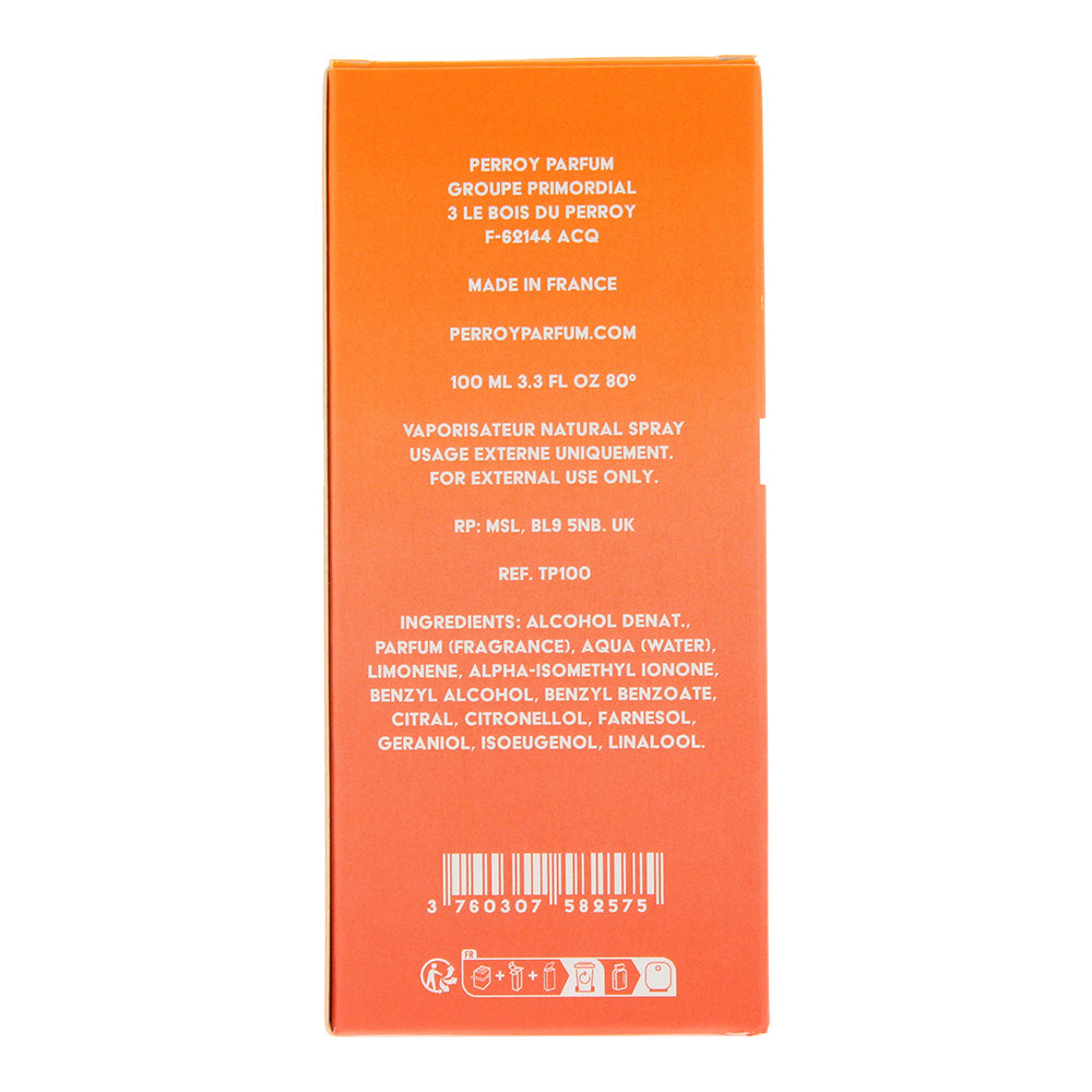 Perroy Tangerinepearl Eau de Parfum 100ml - Ingredients
