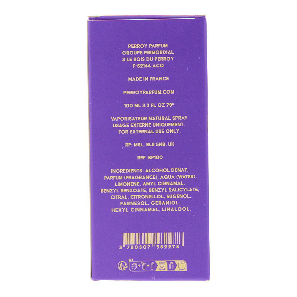 Perroy Blondpurple Eau de Parfum 100ml - Ingredients