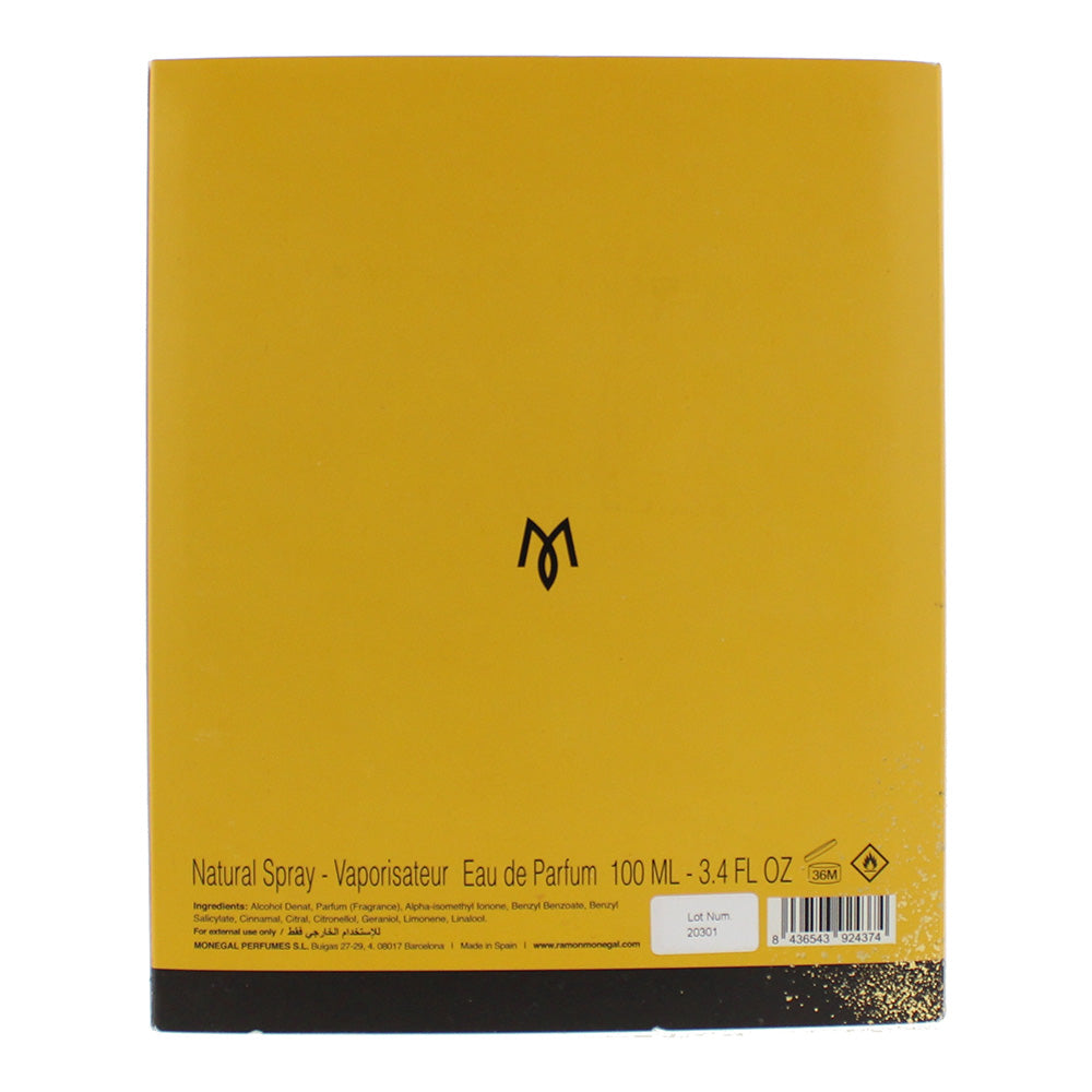Ramon Monegal Faisa Eau de Parfum 100ml - Ingredients