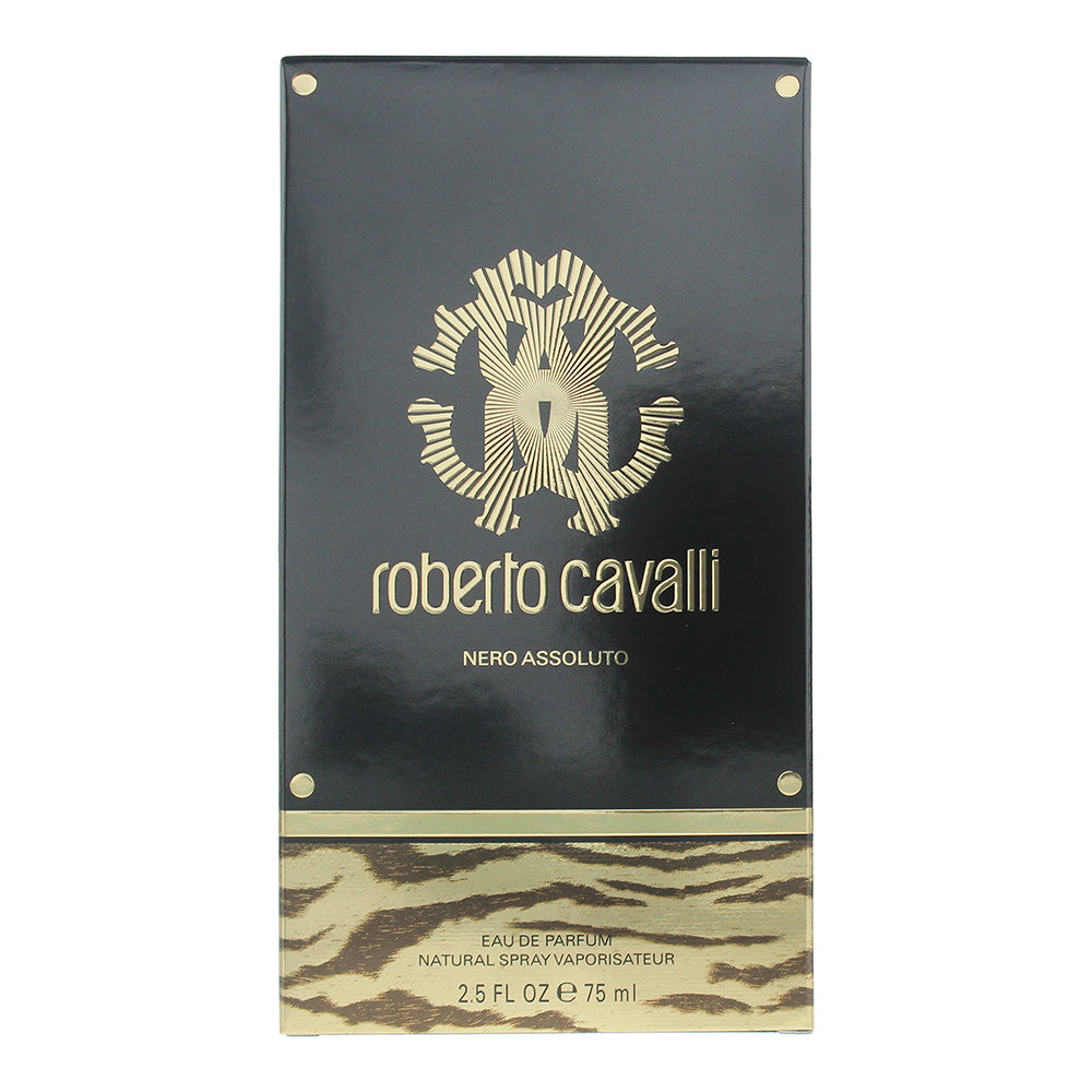 Roberto Cavalli Nero Assoluto Eau de Parfum 75ml - Box