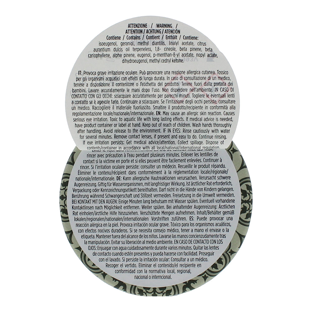 Santa Maria Novella Pot Pourri Candle 250g - Ingredients