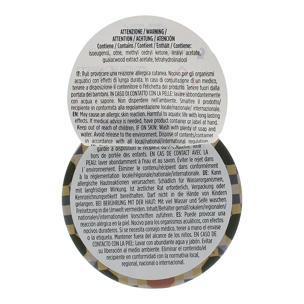 Santa Maria Novella Rosa Gardenia Candle 250g - Ingredients