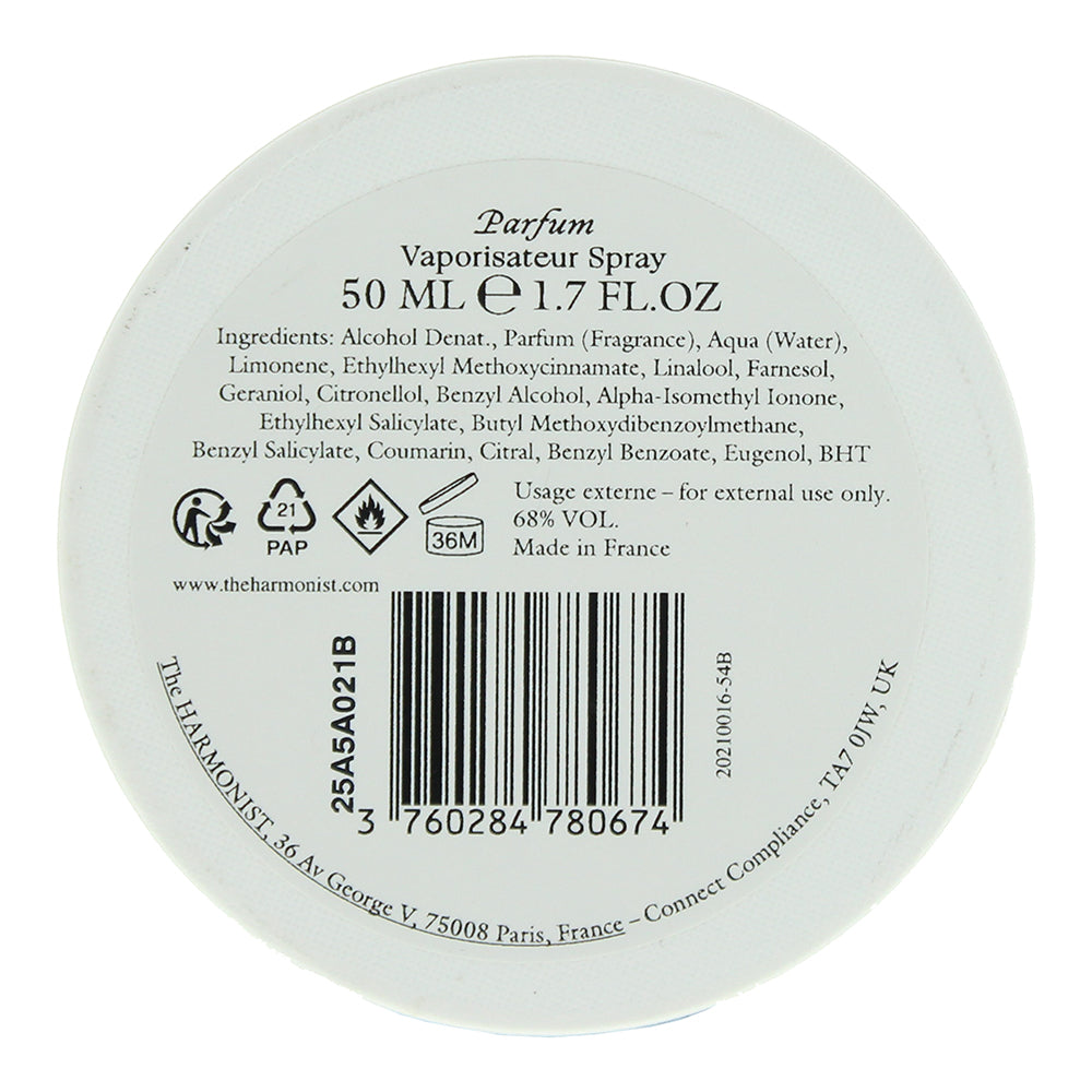The Harmonist Yin Transformation Parfum 50ml - Ingredients