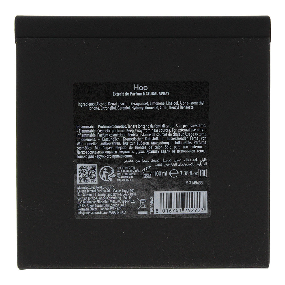 Tiziana Terenzi Hao Extrait de Parfum 100ml - Ingredients