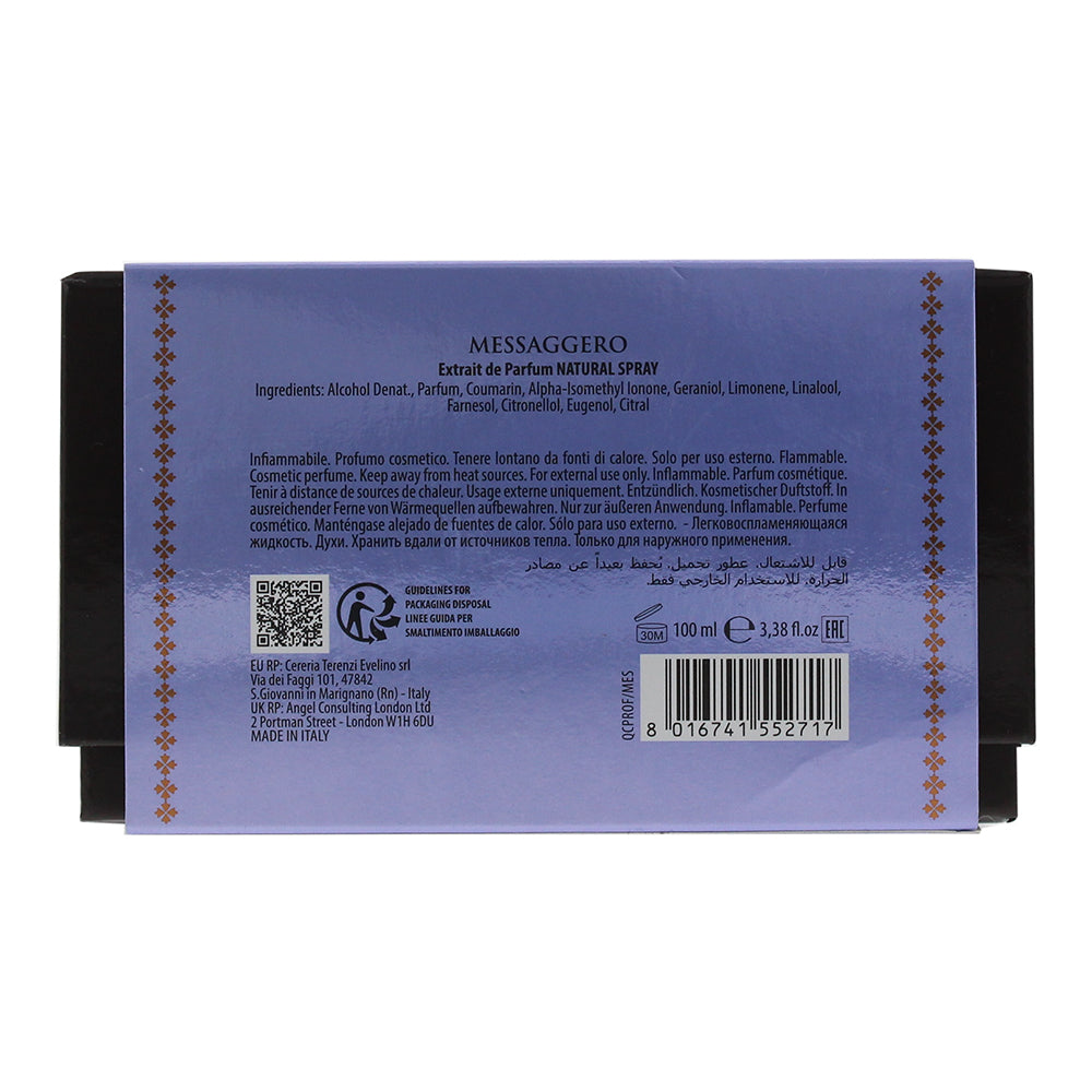 V Canto Messaggero Extrait de Parfum 100ml - Ingredients