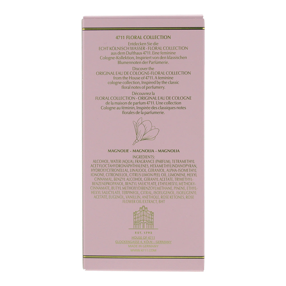4711 Original Floral Collection Magnolia Eau de Cologne 100ml