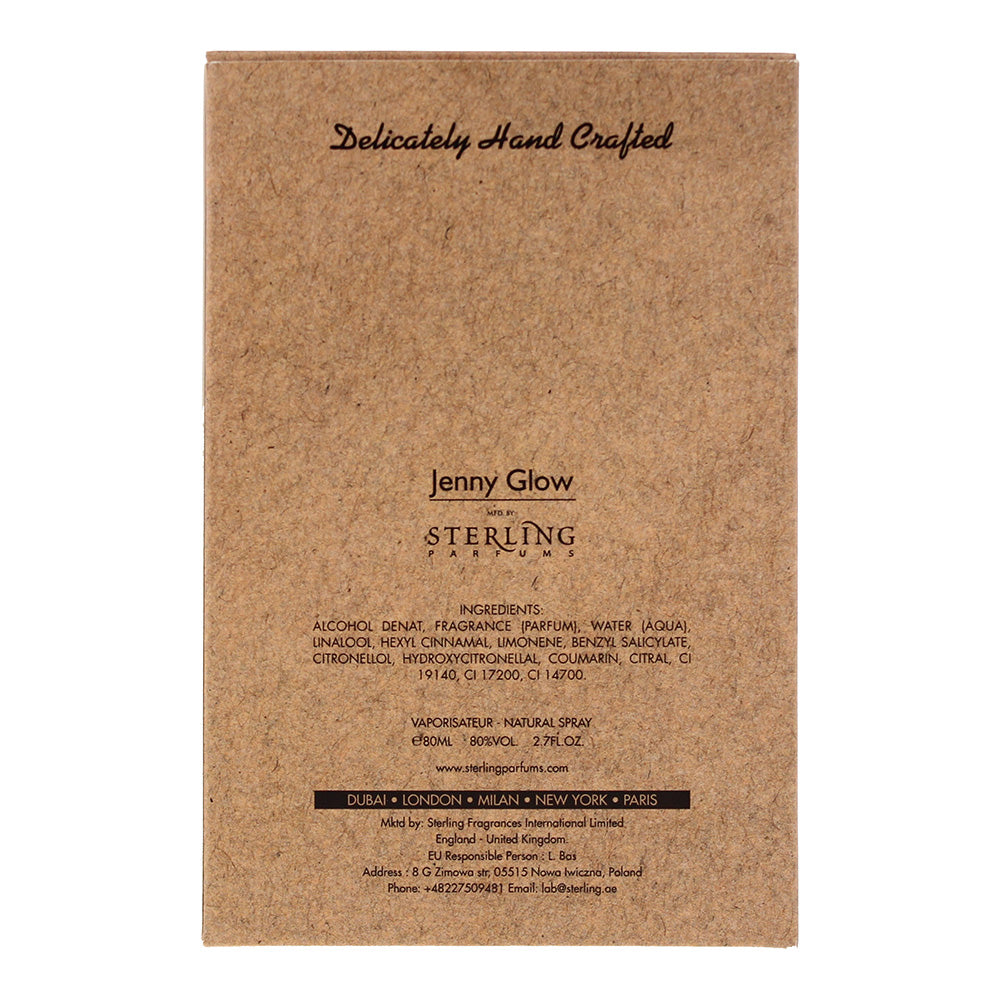 Jenny Glow Chance It Eau de Parfum 80ml - Ingredients
