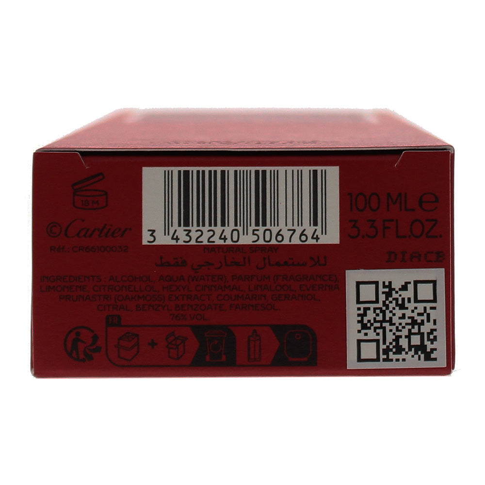 Cartier Declaration Eau de Toilette 100ml
