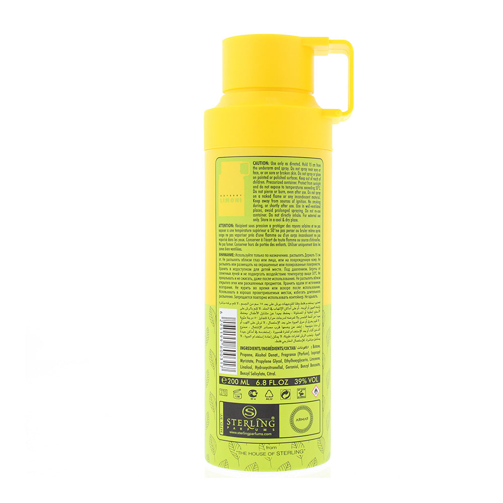 Armaf Odyssey Limoni Body Spray 200ml