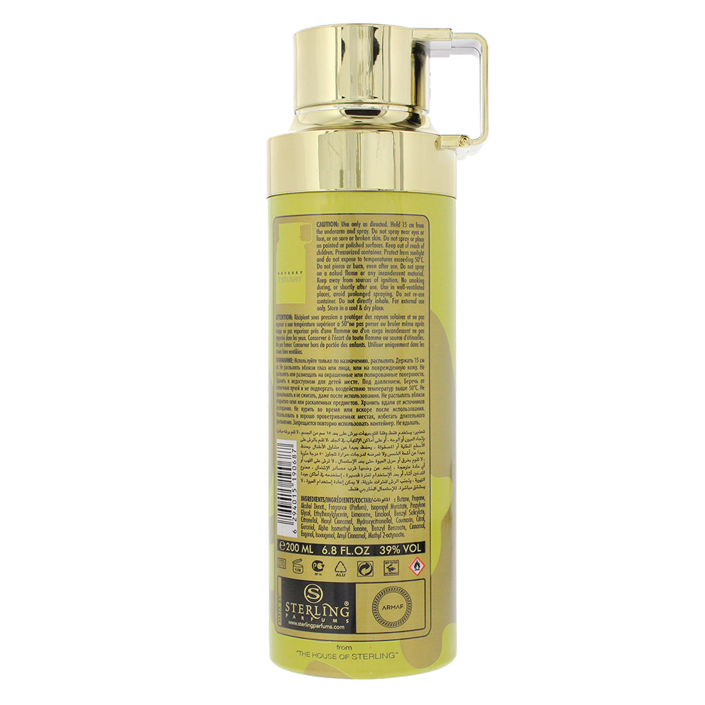 Armaf Odyssey Tyrant Body Spray 200ml