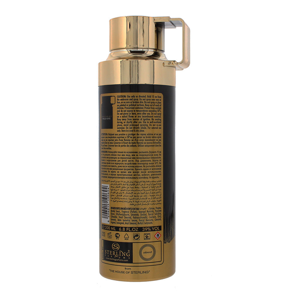 Armaf Odyssey Wild One Gold Edition Body Spray 200ml