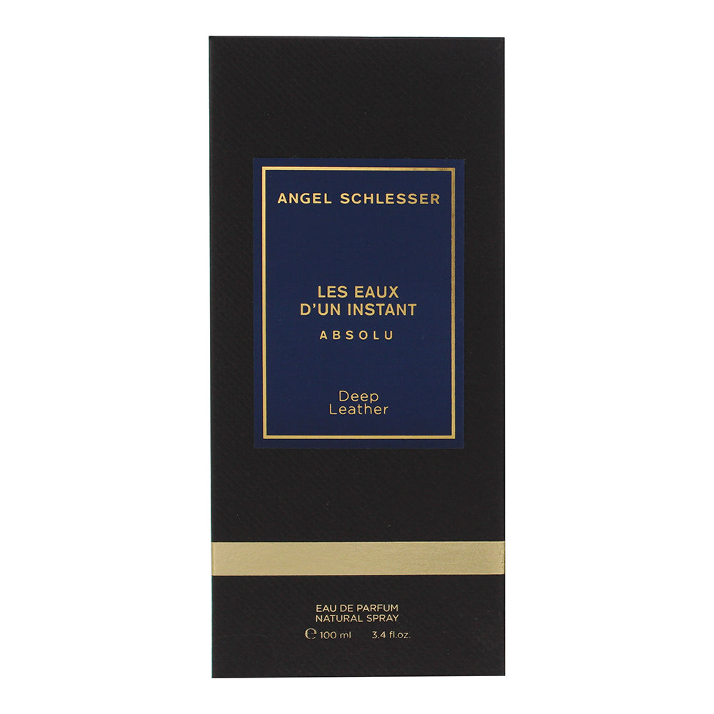 Angel Schlesser Les Eaux D'un Instant Absolu Deep Leather Eau de Parfum 100ml - Box