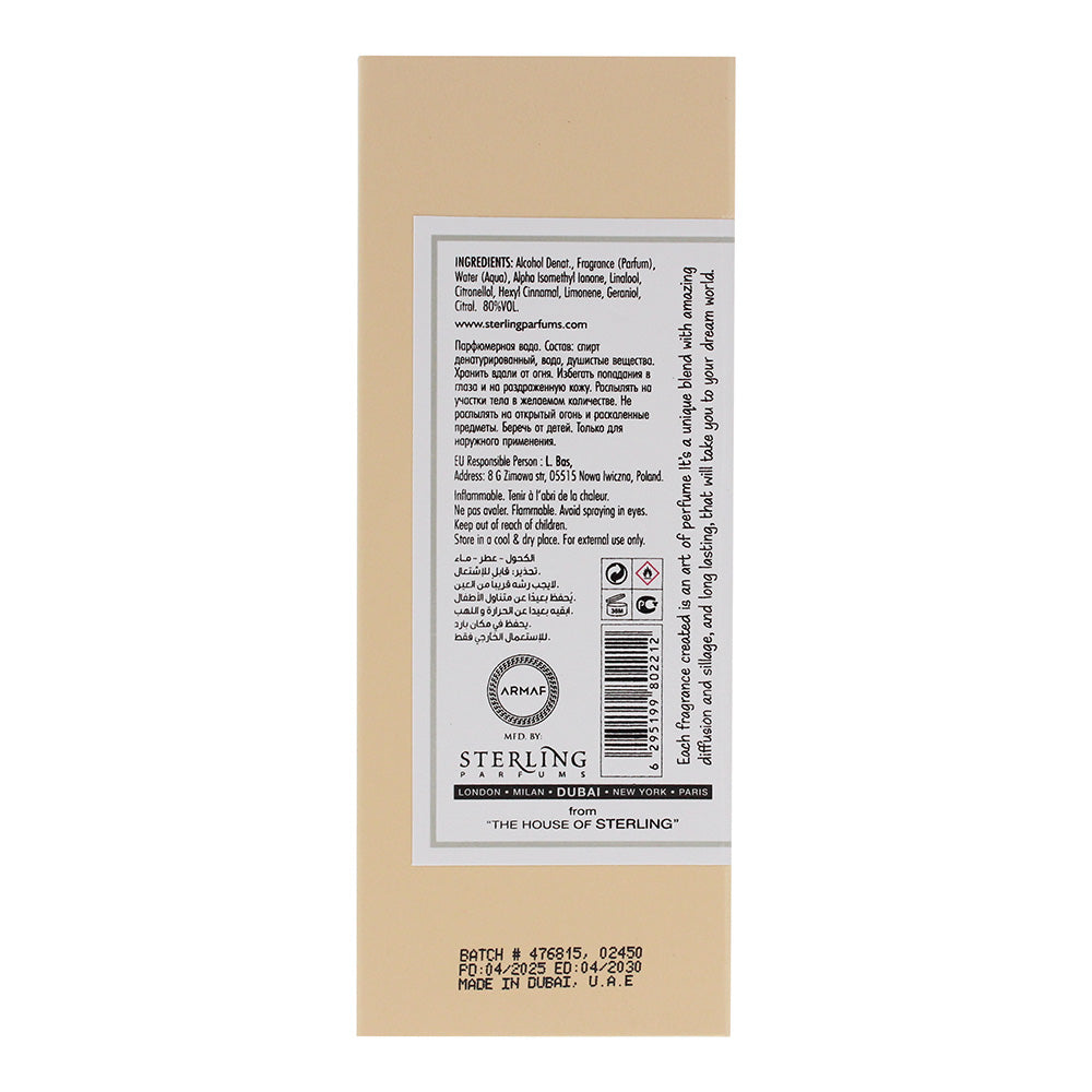 Armaf Artistic Perfumery Cl-02 Eau de Parfum 100ml