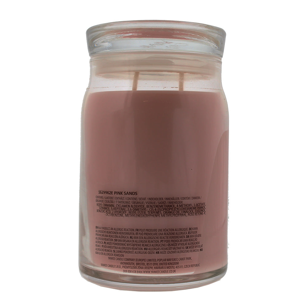 Yankee Candle Pink Sands Candle 567g