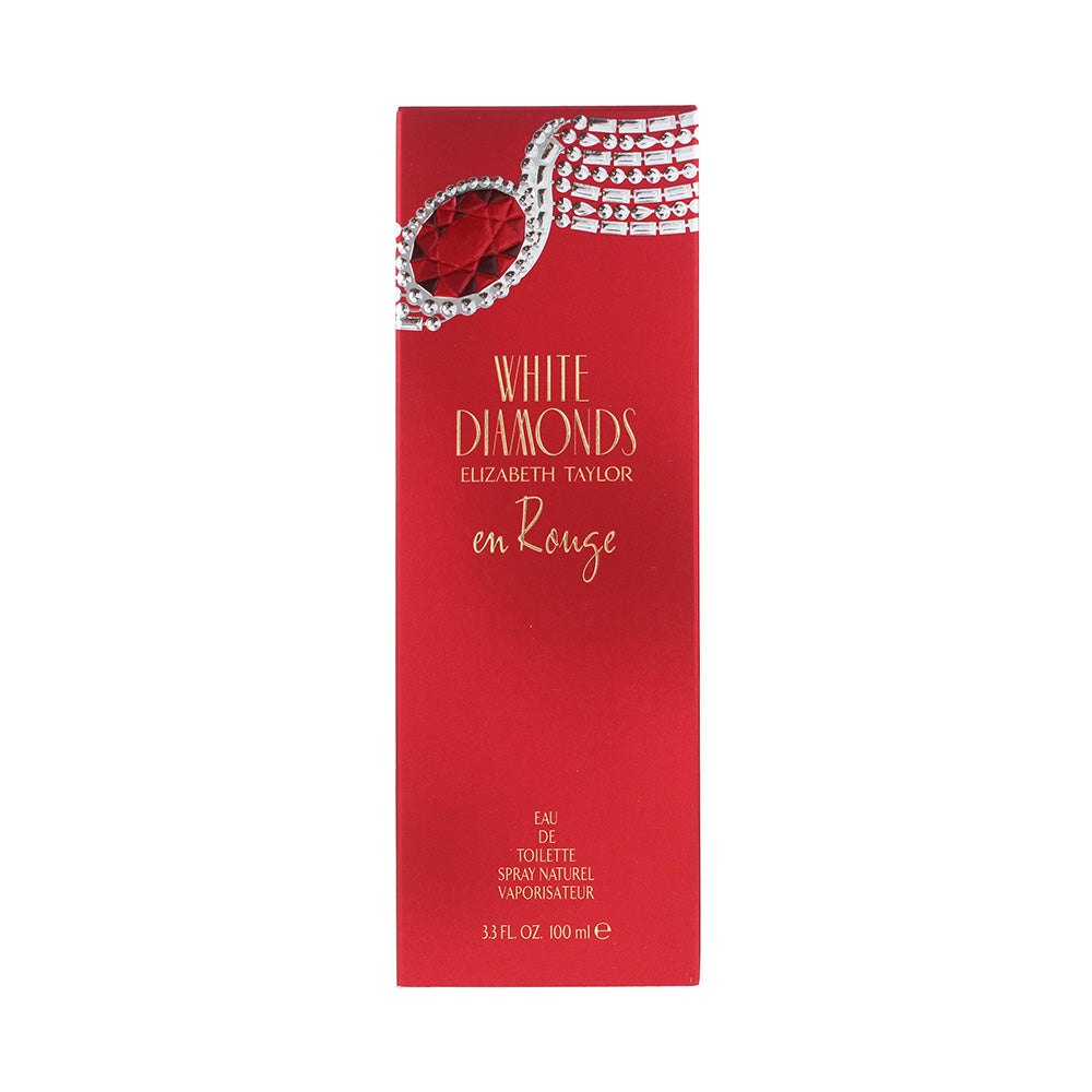 Elizabeth Taylor White Diamonds En Rouge Eau de Toilette 100ml - Box