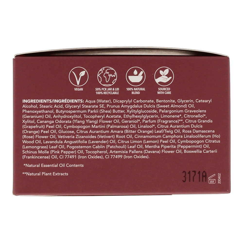 Aromatherapy Associates Rose Pink Clay Mask 200ml - Ingredients