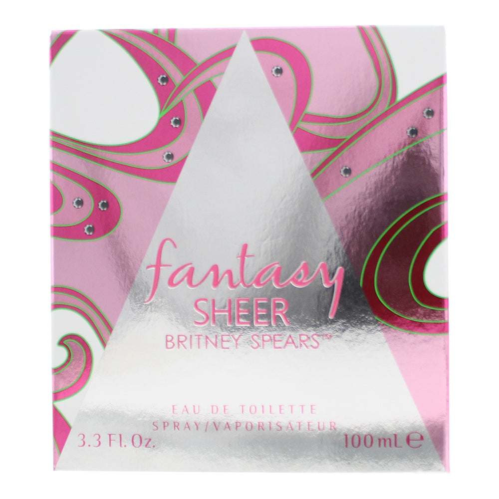 Britney Spears Fantasy Sheer Eau de Toilette 100ml - Box