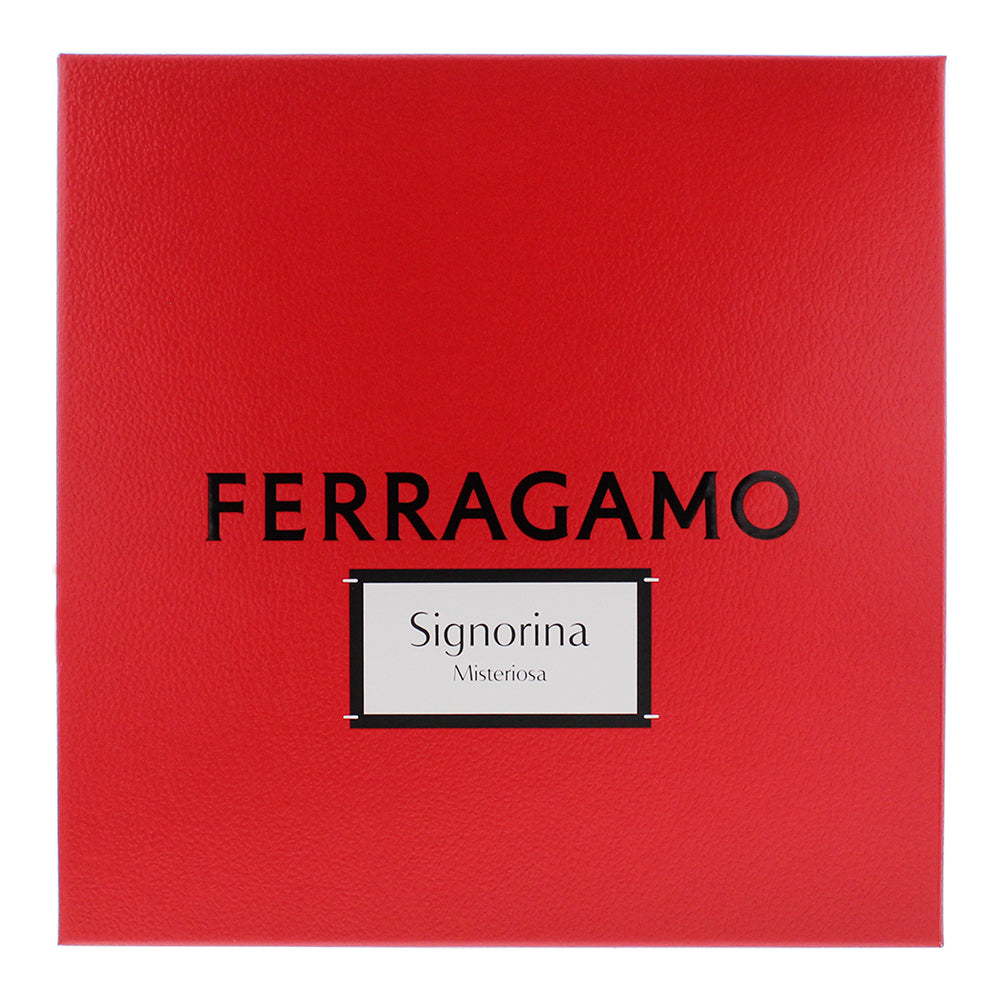 Salvatore Ferragamo Signorina Misteriosa 3 Piece Gift Set: EDP 100ml - EDP 5ml - - Box