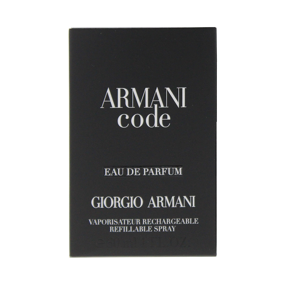 Giorgio Armani Code Eau de Parfum 30ml - Box