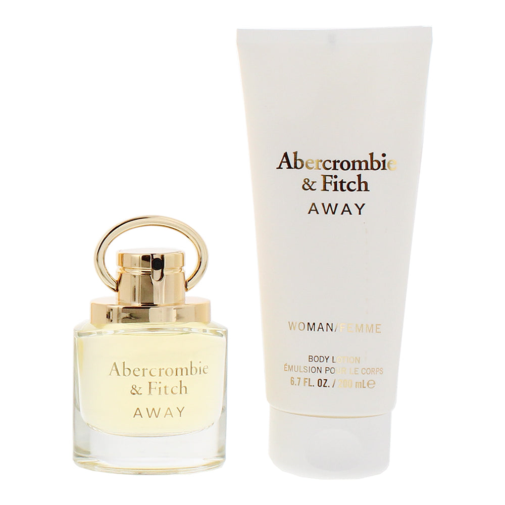 Abercrombie & Fitch Away 2 Piece Gift Set: Eau de Parfum 50ml - Body Lotion 200m - Product