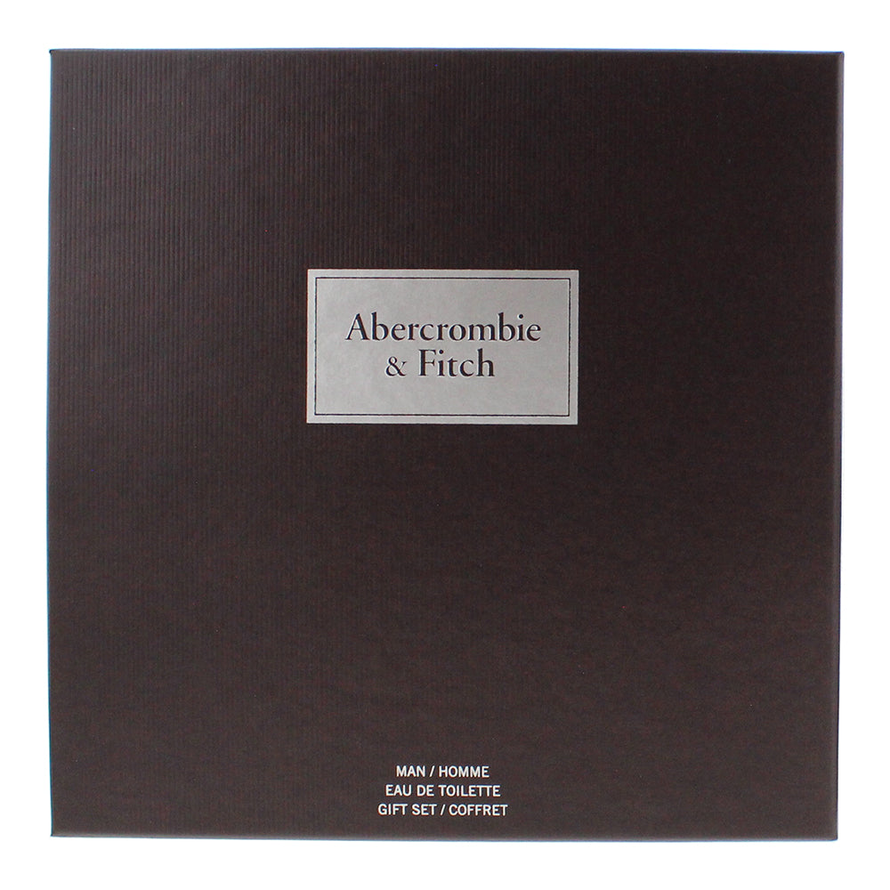 Abercrombie & Fitch First Instinct 2 Piece Gift Set: Eau de Toilette 100ml - Hai - Box