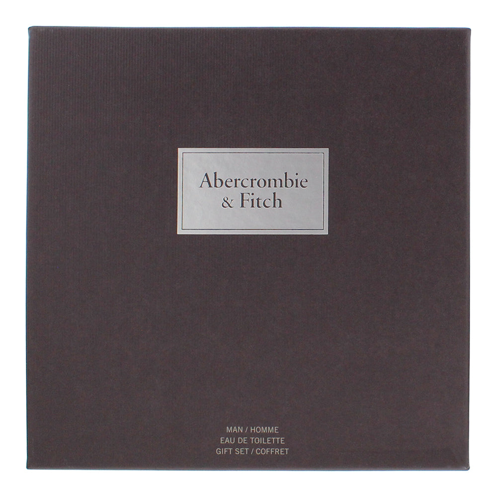 Abercrombie & Fitch First Instinct 3 Piece Gift Set: Eau de Toilette 100ml - Eau - Box