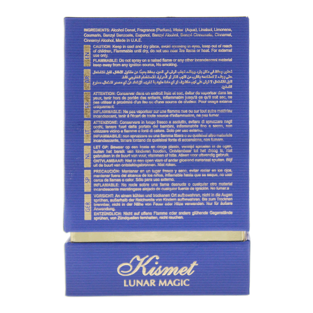 Maison Alhambra Kismet Lunar Magic Eau de Parfum 100ml - Ingredients