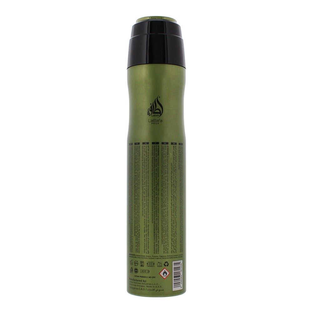 Lattafa Affection Air Freshener 300ml - Ingredients