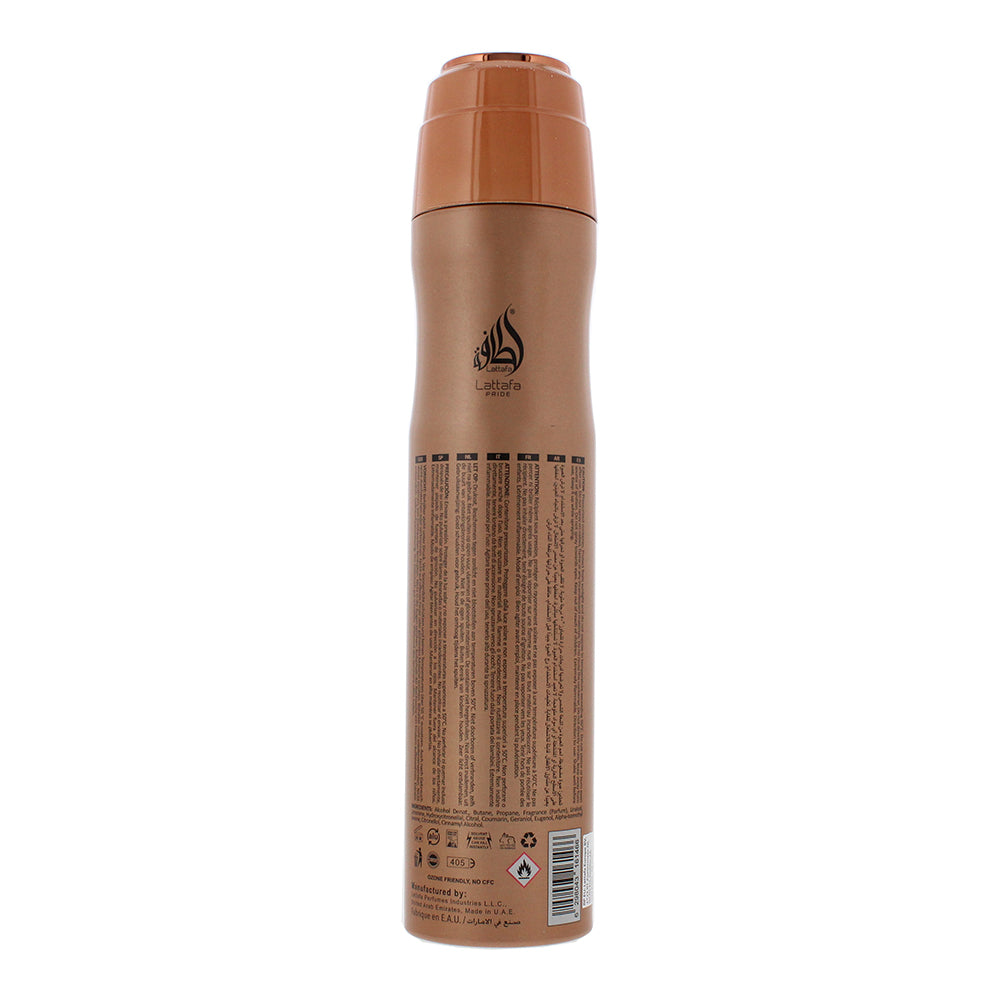 Lattafa Art Of Nature II Air Freshener 300ml - Ingredients