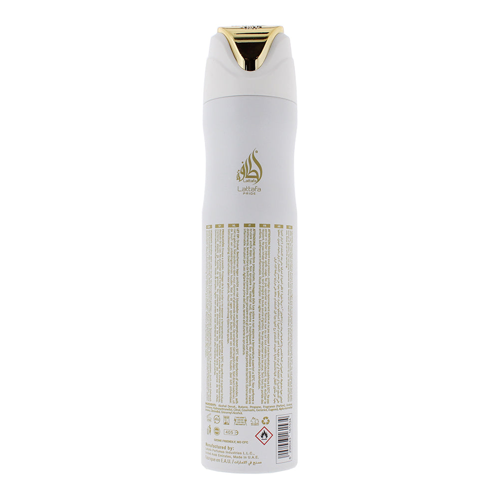 Lattafa Peace & Love Air Freshener 300ml - Ingredients