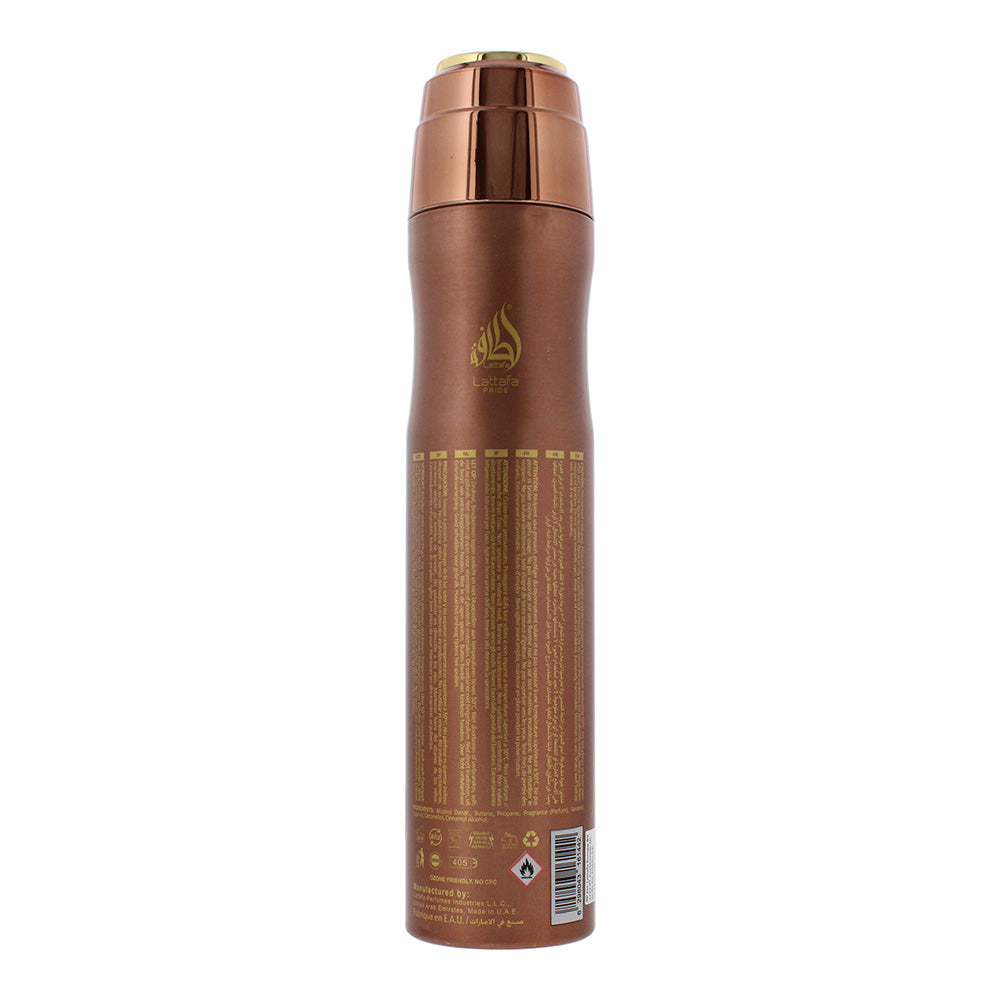 Lattafa Al Qiam Gold Air Freshener 300ml - Ingredients