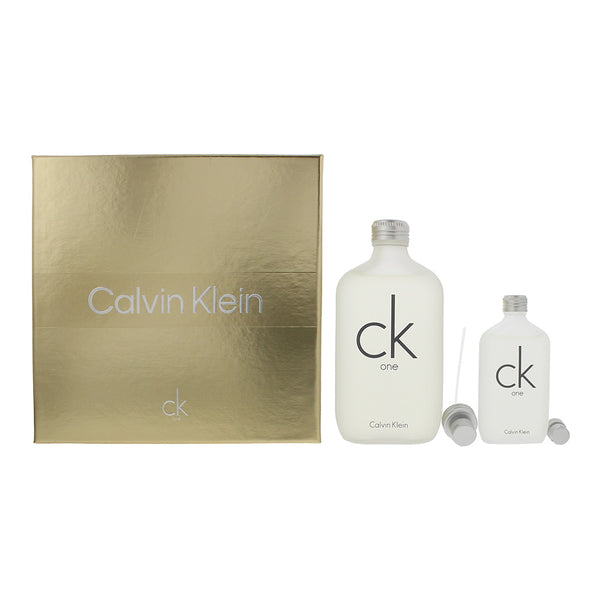 Calvin Klein Ck One 2 Piece Gift Set: Eau de Toilette 200ml - Eau de Toilette 50