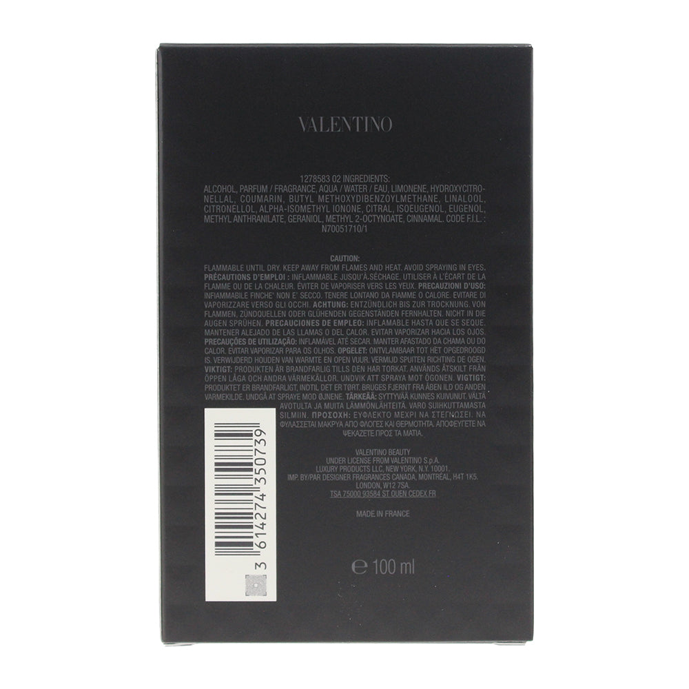 Valentino Uomo Born In Roma Extradose Parfum 100ml - Ingredients
