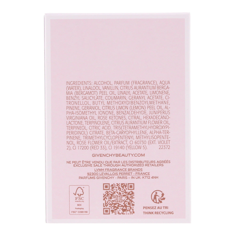 Givenchy Irresistible Nectar Eau de Parfum 35ml - Ingredients
