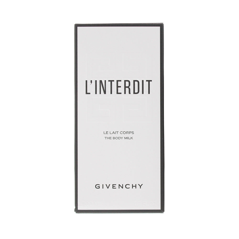 Givenchy L'interdit The Body Milk 200ml - Box