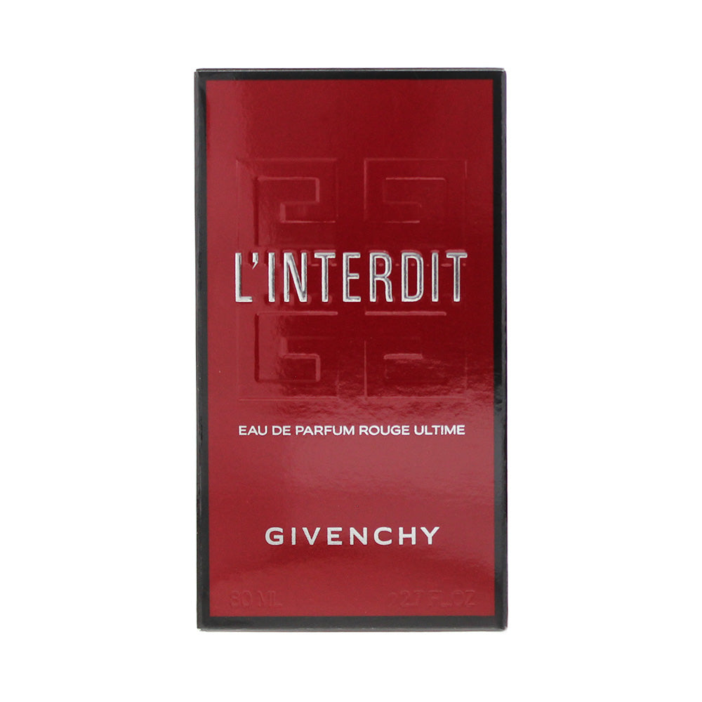 Givenchy L'interdit Rouge Ultime Eau de Parfum 80ml - Box