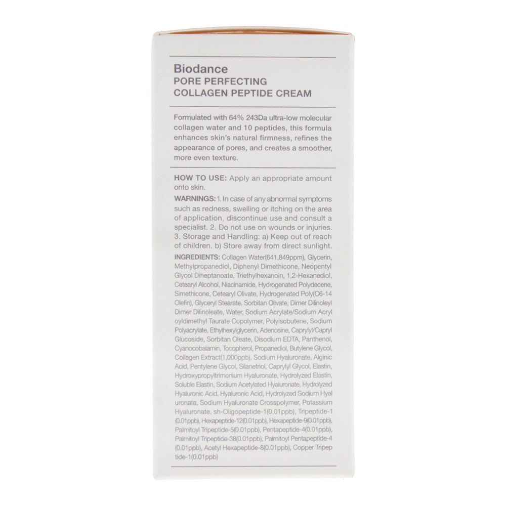 Biodance Pore Perfecting Collagen Peptide Cream 50ml