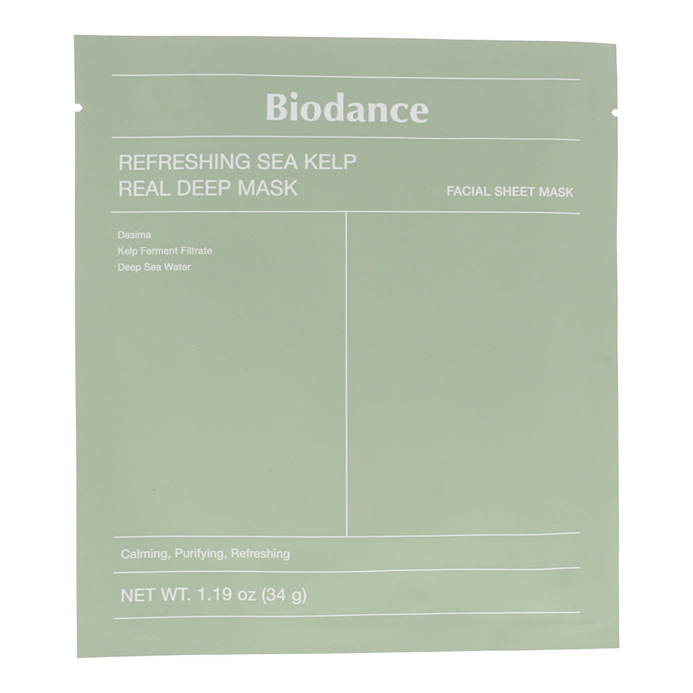 Biodance Refreshing Sea Kelp Real Deep Mask Sheet 1 x 34g