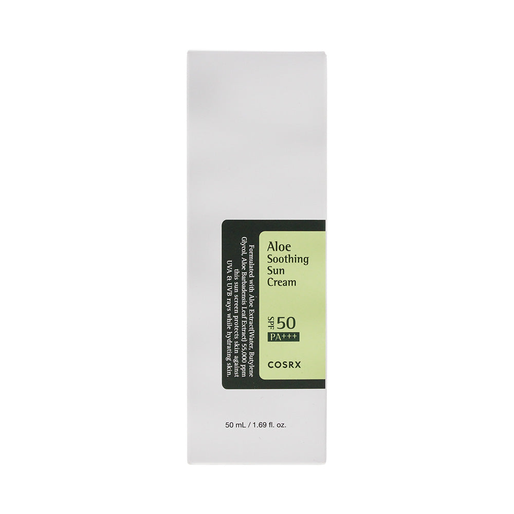 Cosrx Aloe Soothing SPF 50+ PA+++ Sun Cream 50ml - Box