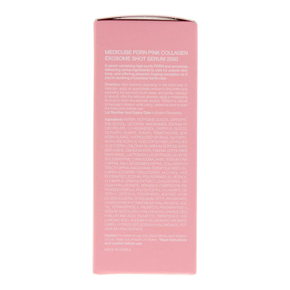 Medicube PDRN Pink Collagen Exosome Shot 2000 Ampoule 30ml