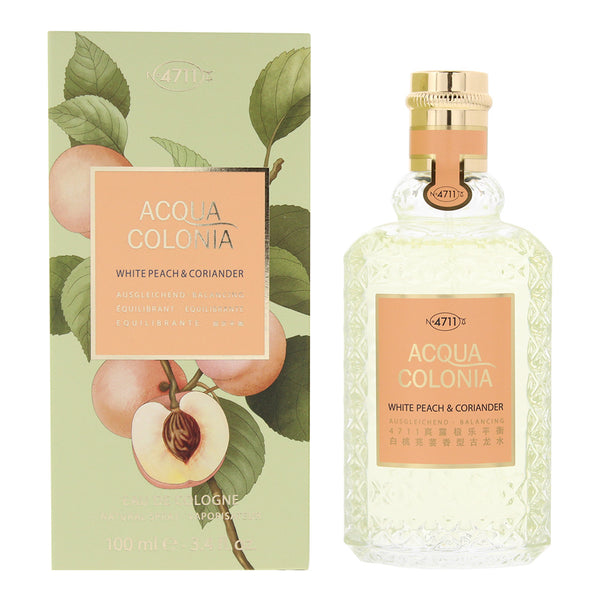 4711 Acqua Colonia White Peach & Coriander Eau de Cologne 100ml